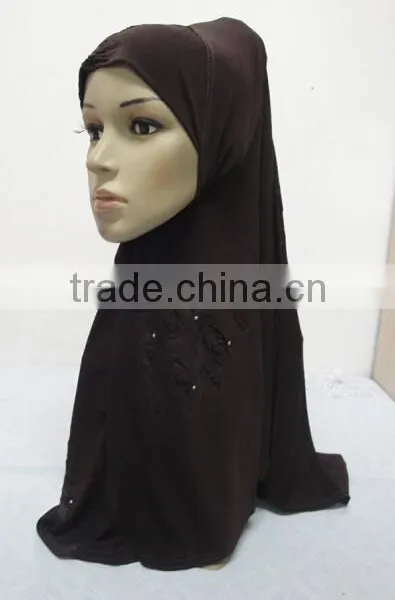 H271 Latest Muslim Hijab With Coining photo-6