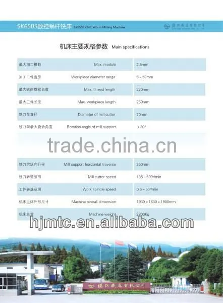 CNC Worm Milling Machine photo-2