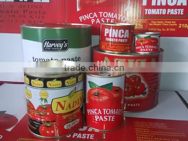 Good Quality Tomato Paste, Hot Sizes 70g ~ 3000g photo-6