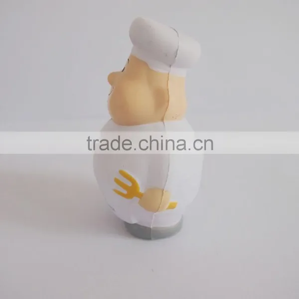 White Cook Promotional Anti Stress Toys photo-2