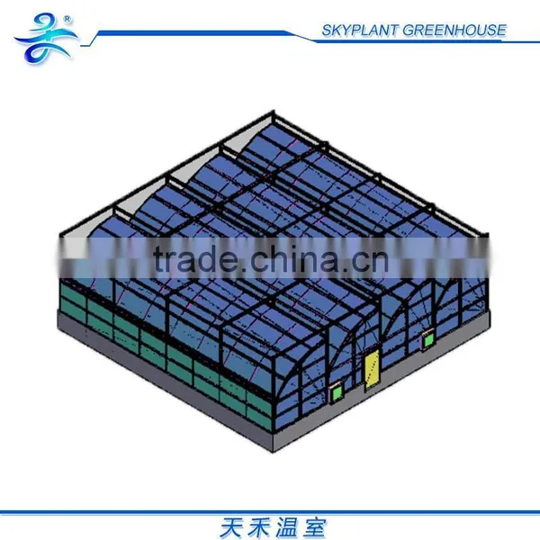 Sp-M-S-F-H Serrated Multi-Span Horticultural Plastic Film Greenhouse photo-4