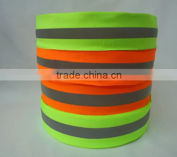 Polyester Elastic Adjustable Safety Black Reflective Belts for Running Jogging Walking Outdoor Sports photo-3