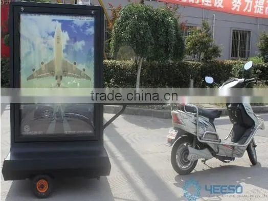 Advertising Bike Trailer , Light Box ,YES-M3 for Outdoor Events photo-6
