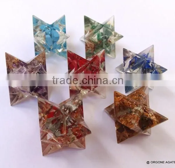 Orgonite Merkaba Star : Chakra Wholesale Sets photo-2