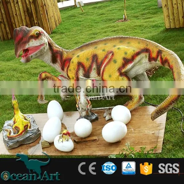 OA-1017 Fiberglass Dinosaur Eggs for Taking Photos photo-3