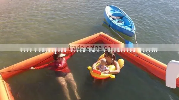 Factory Price Inflatable Swimming Pool With Net on Water photo-2