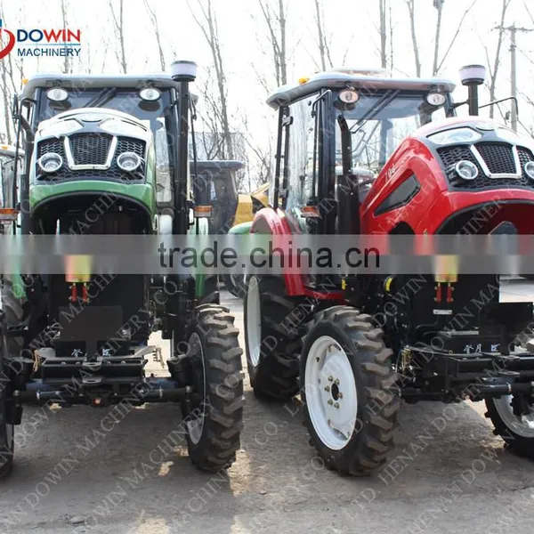 Red Color 55HP 4WD Tractor With Front End Loader photo-4