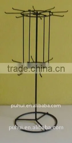 Metal Wire Rotating Counter Pegs Display With Good Price photo-4