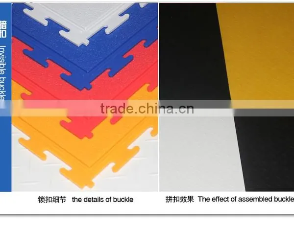Home Mats Plastic Vinyl PVC Flooring Tiles China Designer & Manufacturer photo-2