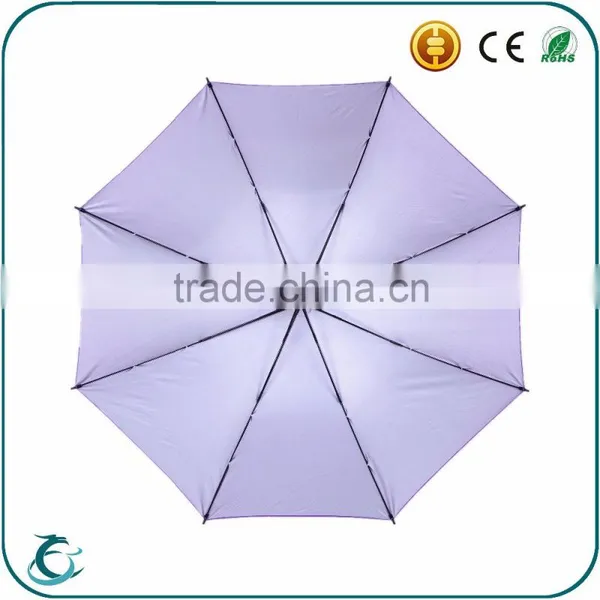 China Wholesale Promotional Fiberglass Silver Coated Inside Straight Umbrella photo-6