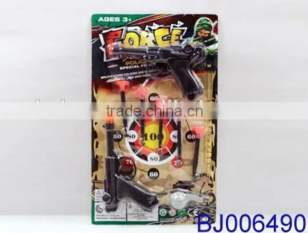 Happy Kid Toy Cool Cheap Plastic Toy Police Gun Play Set photo-6