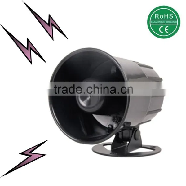 Eletrical Car Alarm Speaker Security Alarm System Burglar Buzzer Siren