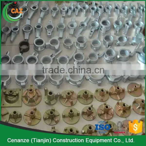 Formwark Casted Iron Bolts and Wing Nuts Prop Nut