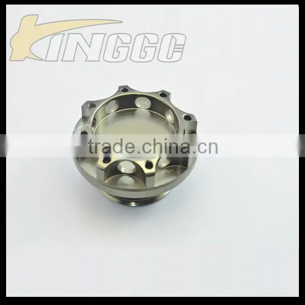 Racing Aluminum Car Engine Oil Filter Cap With Titanium Color photo-2
