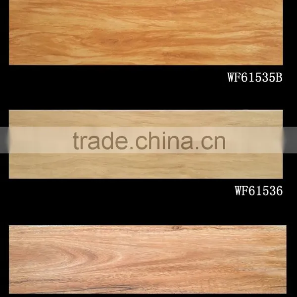 150x600 Foshan Latest Wooden Wood Design Floor Tiles