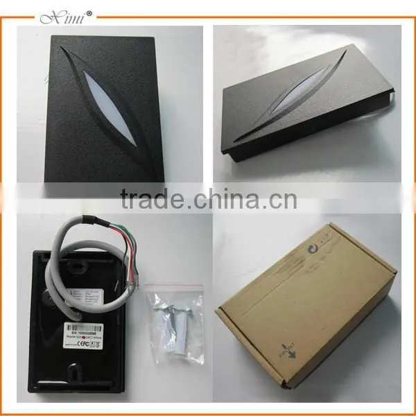 ZK Card Reader W26 125khz 13.46mhz RFID Smart Card Reader for Access Control System KR100 Card Reader photo-2