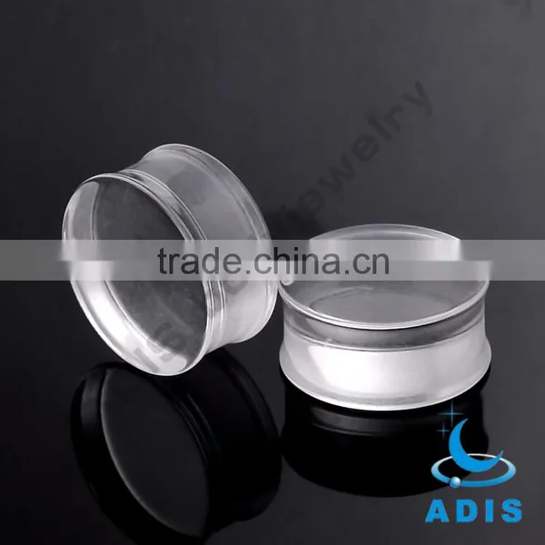 Yiwu Jewelry Factory Transparent Stone Ear Tunnel photo-2