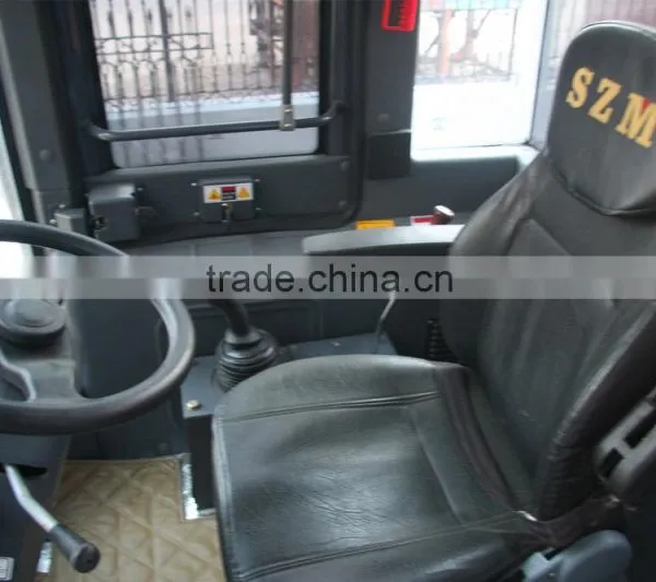 SZM 3 Tons Front End Loader Articulated Tractor With Accessories for Europe photo-5