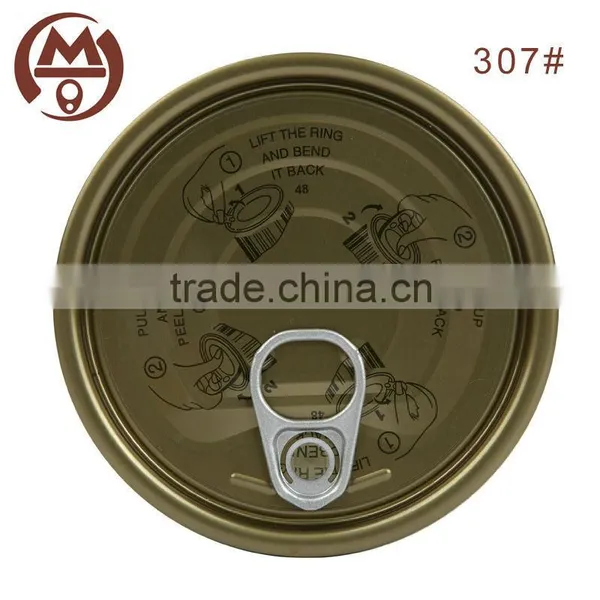 83mm 307# Tomato Paste Canned Food Lid Package Can Lids