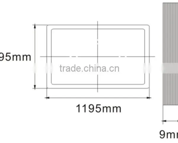 Made in China 2 Years Warranty Rectangular Ultra Slim LED Panel Light photo-3