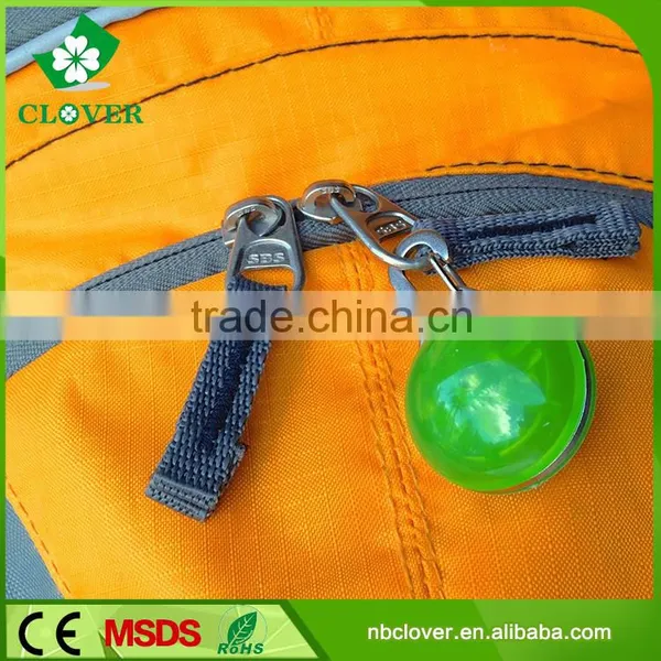 Round Shape Promotional Gifts Plastic Keychain Led Flashlight Wholesale photo-5