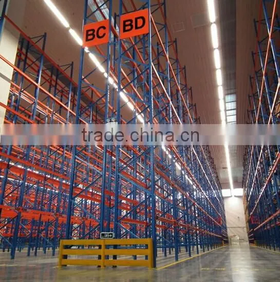 Steel warehouse rack