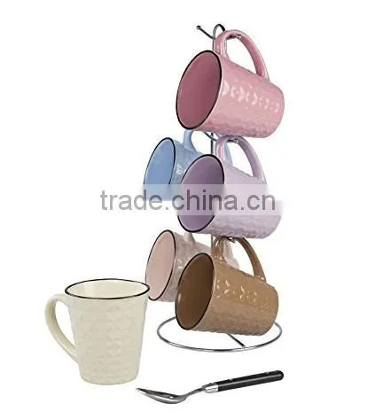 Blank Embossed Mug With Customized Logo photo-3