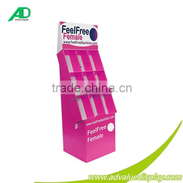 Most Popular Advertising Cardboard Cards Display Shelf for Shop photo-2