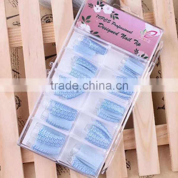 10 Sizes High Quality ABS Artificial Nails Salon Nail Adhesive Nails photo-2