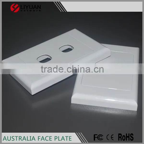 LY-FP163 3 Port RJ5 LiYuan Australia Face Plate Wall Outlet photo-6
