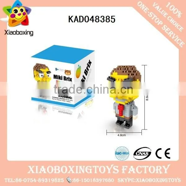 DIY educational plastic building blocks toys