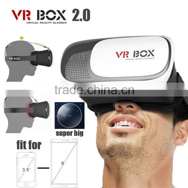 New Google Carboard VR Virtual Reality 2nd Gen 3D Glasses With Bluetooth Control photo-3