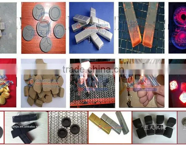 CE ISO 9001 Approved Silver Hookah Charcoal Machine photo-3