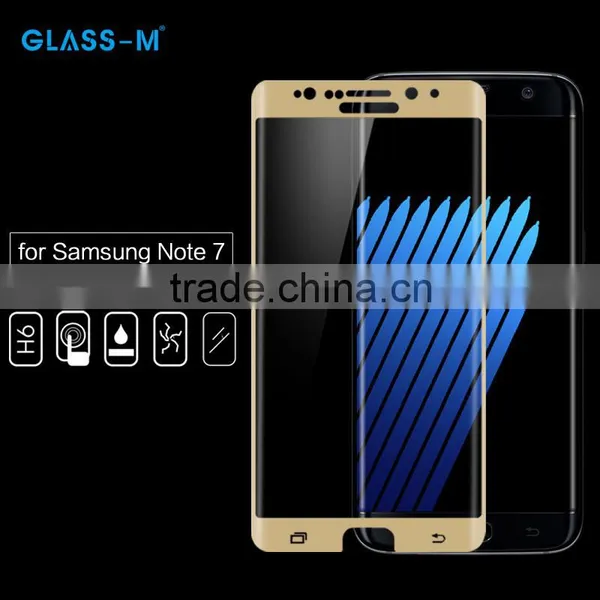 Mobile Accessories Full Cover Clear Glass Screen Film for Samsung Note 7 photo-3