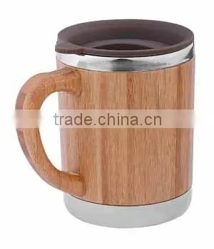 Auto Mug With 100%natural Bamboo