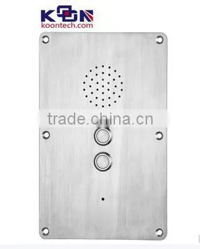 Two Button Elevator Phone IP Telephone VOIP Version Telephone Auto Dial Phone KNZD-09 Elevator Phone photo-2