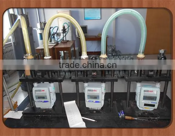 IC Card Prepaid Diaphragm Gas Meter With ISO9000 Certification photo-2