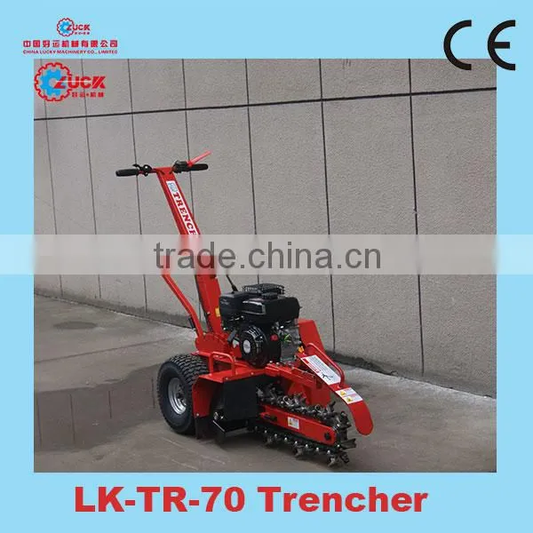 7HP gasoline engine chain trencher
