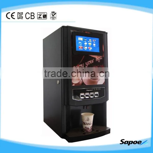 Beverage Dispenser for Buffet/Cafeteria Connected with LCD