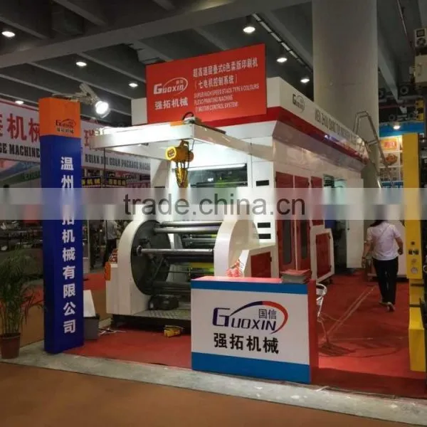 Super High Speed Stack Type Computer Auto Register 6 Colours Flexographic Printing Machine photo-2