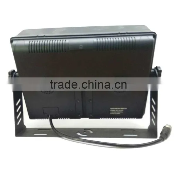4 Split Monitor 9" Tft Lcd Auto Quad Security Monitor for Truck photo-2