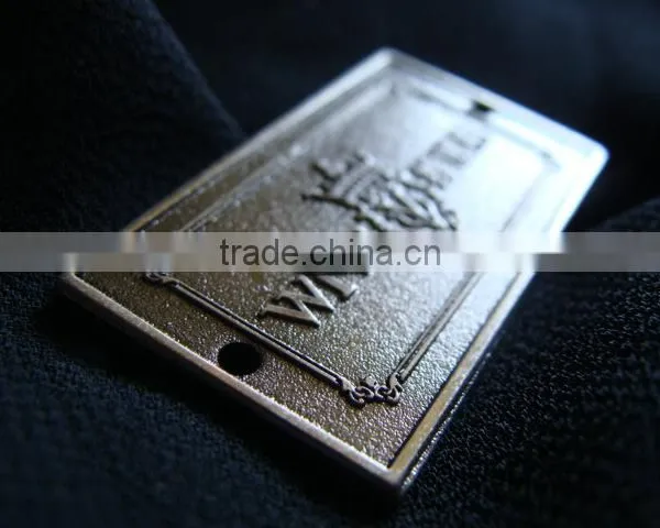 High Quality Custom Metal Logo for Handbags photo-3