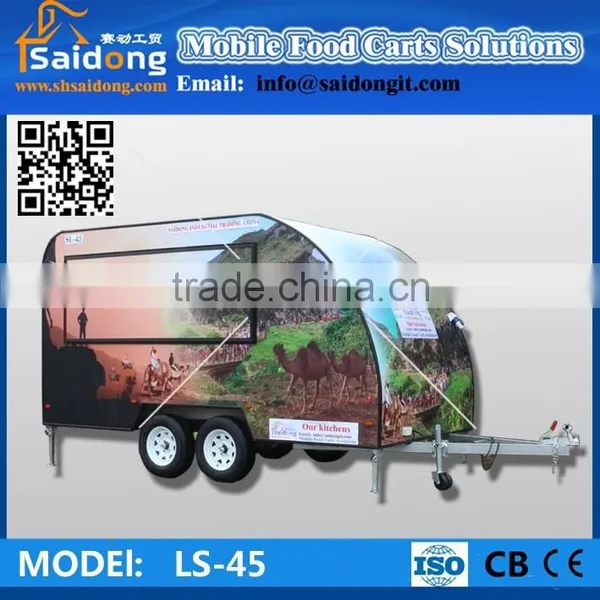 Western Mobile Trailer Mobile Food Van For Sale photo-3
