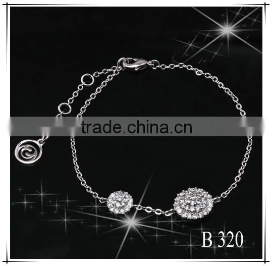 New Arrival Rhodium Plated Cheap Handmade Bracelet photo-2