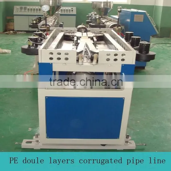 Made in Jiaozhou PE Double Wall Corrugated Pipe Extruder/production Line/machinery photo-3