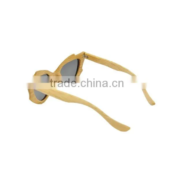 2016 Hot Personalized Custom Natural Wood Frame Sunglasses photo-4