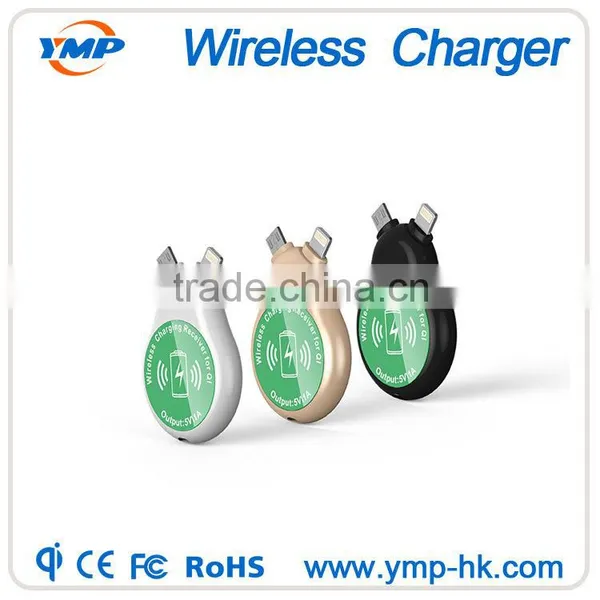 2016 Top Selling Office Coffee Table Wireless Charger Receiver For IPhone Andriod