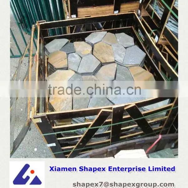 Natural Slate Patio Paver Lowes Slate Flooring Steps photo-2