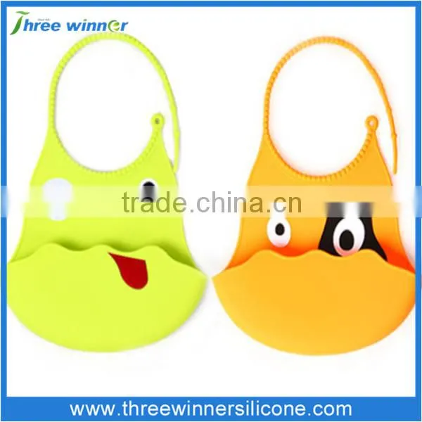 High Quality Silicone Baby Bib Custom Silicone Bib photo-6