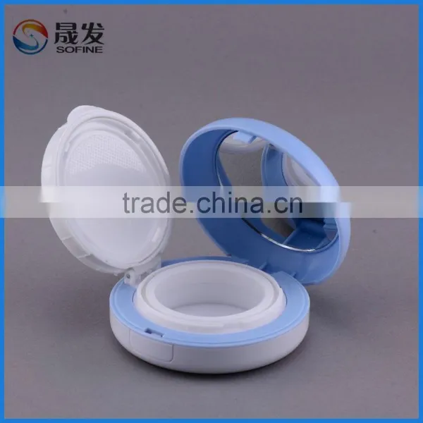Cushion Case Spraying Plastic Compact Powder Box Air Cushion Powder Case Cosmetic Packaging Box photo-3